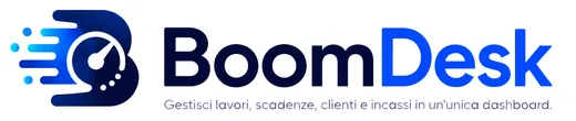 BoomDesk — gestisci lavori, scadenze, clienti e incassi in un'unica dashboard